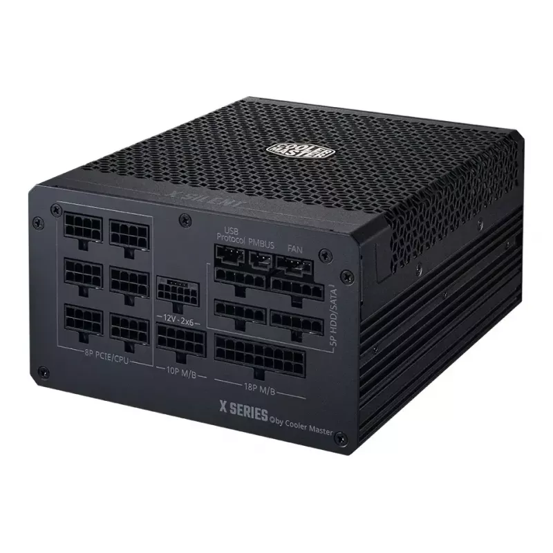 Netzteil Cooler Master X Silent Edge Platinum 1100 W 24-Pin-ATX Schwarz