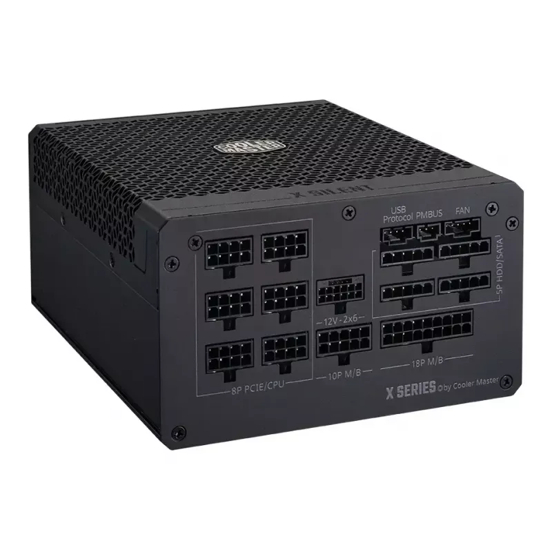 Netzteil Cooler Master X Silent Edge Platinum 1100 W 24-Pin-ATX Schwarz