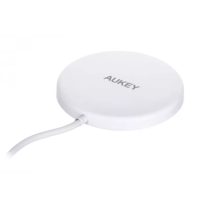 AUEKY Aircore Magnetic LC-A1 Kabelloses magnetisches Ladegerät QI USB-C 15W Weiß