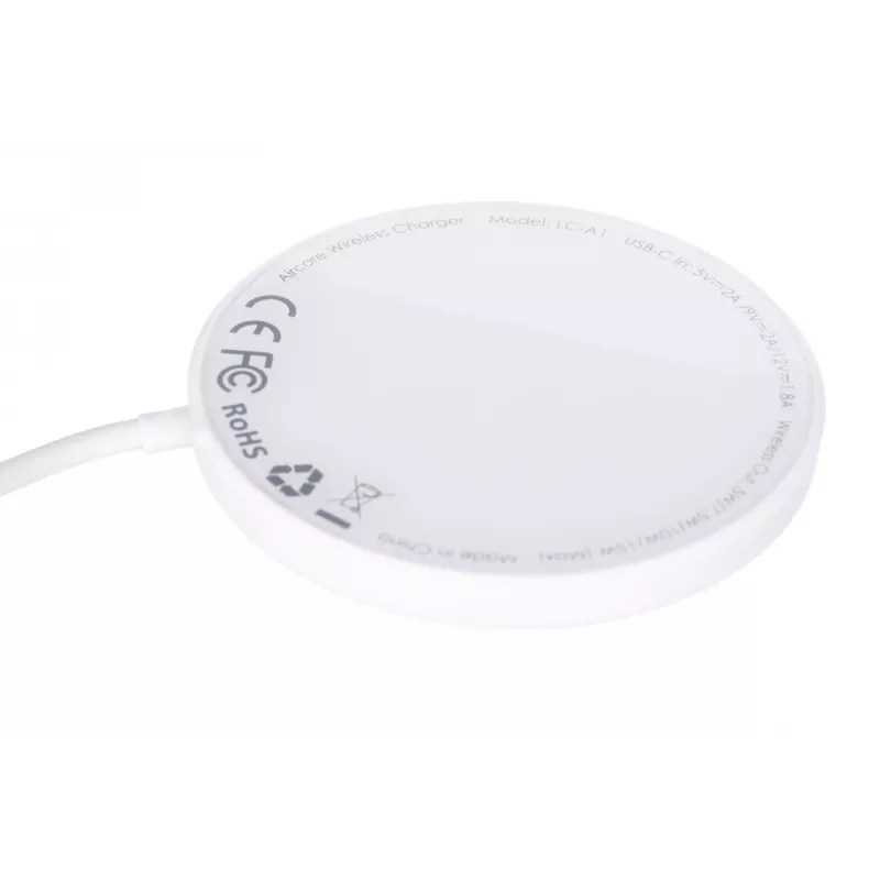 AUEKY Aircore Magnetic LC-A1 Kabelloses magnetisches Ladegerät QI USB-C 15W Weiß