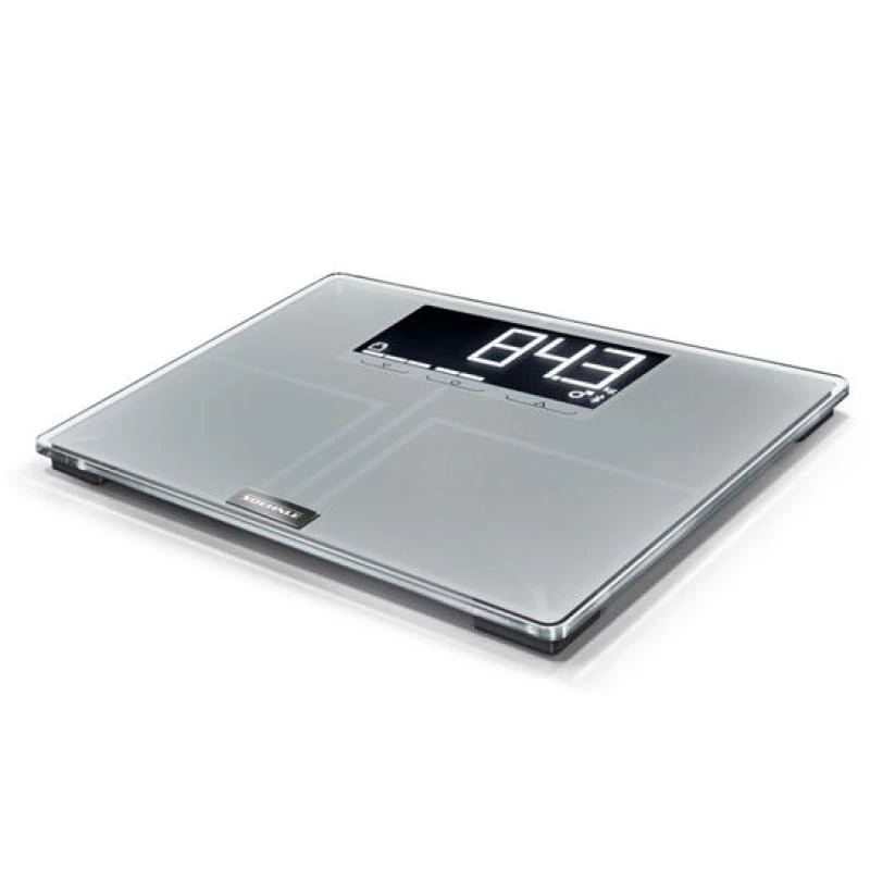 Soehnle Shape Sense Connect 200 Rechteck Silber Elektronische Personenwaage