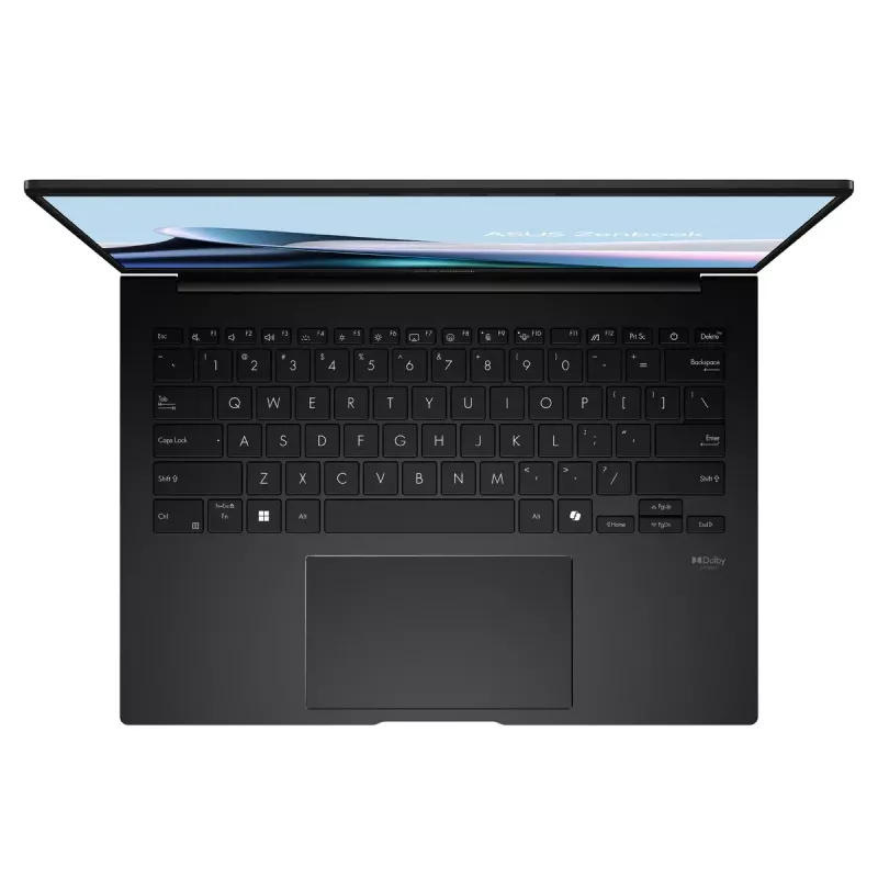 Laptop ASUS Zenbook 14 OLED UM3406KA-WS79T — 14 Zoll WUXGA Touchscreen, AMD Ryzen AI 7 350 2 GHz, 32 GB LPDDR5x, 1 TB SSD, Windows 11 Home, Schwarz