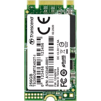 Transcend MTE452T-I M.2 256 GB PCI Express 3.1 3D NAND NVMe (TS256GMTE452T-I)