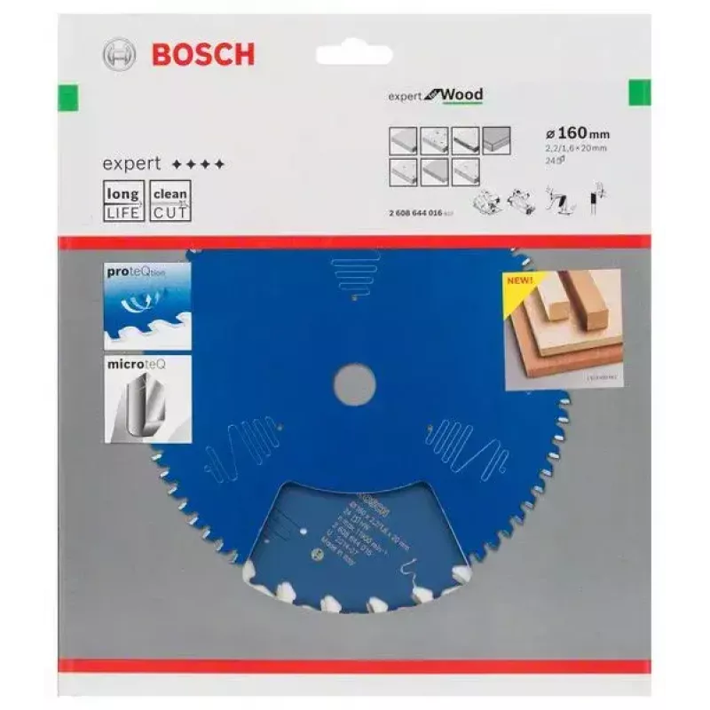 Kreissägeblatt Bosch 2608644016 16 cm 1 Stück