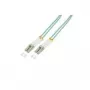 Logilink - Patchkabel - LC Multi-Mode (M) - LC Multi-Mode (M) - 10 m - Glasfaser - 50/125 Mikrometer - OM3 - Halogenfrei - Aquamarin (FP3LC10)