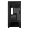 Mini-Tower-PC-Gehäuse Lian Li Vector V100R MINI — Mini-ITX/Micro-ATX, gehärtetes Glas, 3x120mm seitlich + 1x120mm rückseitiger Lüfter, 2x 2,5-Zoll + 1x 3,5-Zoll Einschübe, schwarz
