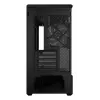 Mini-Tower-PC-Gehäuse Lian Li Vector V100R MINI — Mini-ITX/Micro-ATX, gehärtetes Glas, 3x120mm seitlich + 1x120mm rückseitiger Lüfter, 2x 2,5-Zoll + 1x 3,5-Zoll Einschübe, schwarz