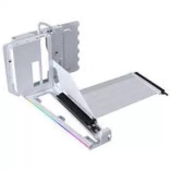 Vertikales GPU-Montagekit Lian Li G89.VG4-5-V4W.00 mit PCIe 5.0-Riserkabel, weiß