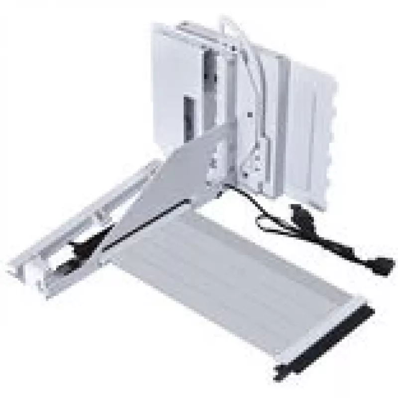 Vertikales GPU-Montagekit Lian Li G89.VG4-5-V4W.00 mit PCIe 5.0-Riserkabel, weiß