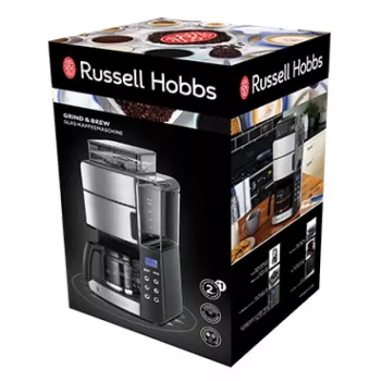 Russell Hobbs Kaffeemaschine Grind & Brew silber 25610-56 2561056 (25610-56)