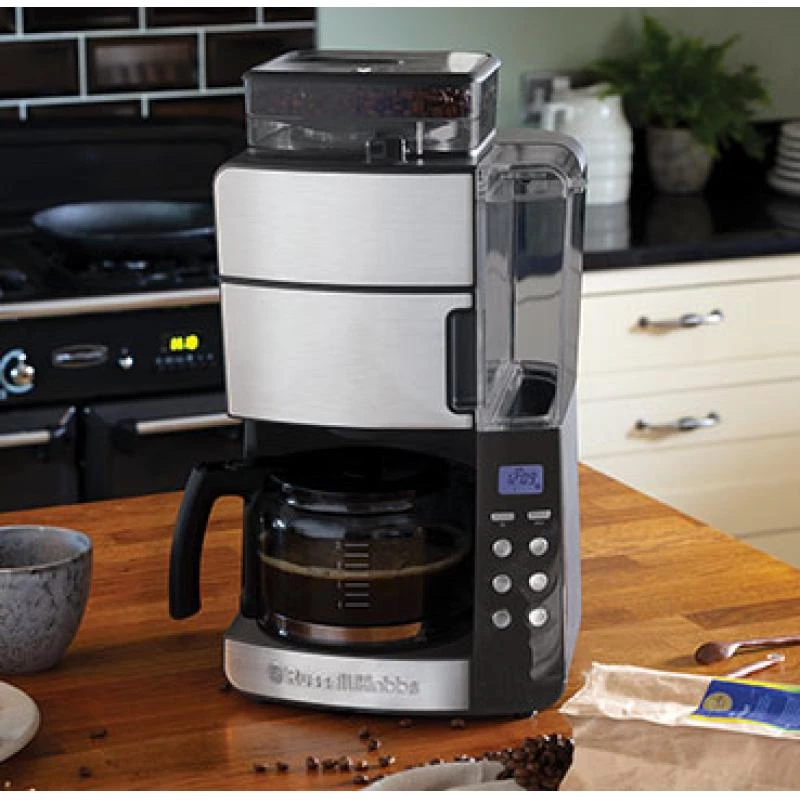 Russell Hobbs Kaffeemaschine Grind & Brew silber 25610-56 2561056 (25610-56)