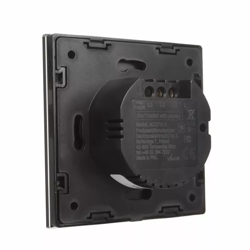 Wandlichtschalter MACLEAN MCE712B Single Touch – smarter Einfachschalter
