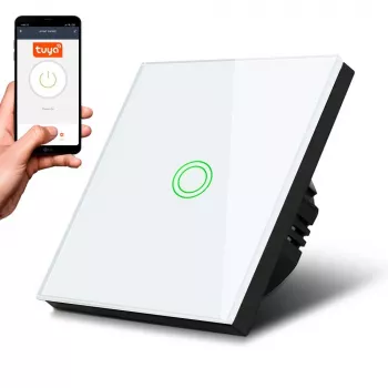 Intelligenter Wi‑Fi-Touch-Lichtschalter MACLEAN MCE715W — Touch-Bedienung, Wi‑Fi-Konnektivität