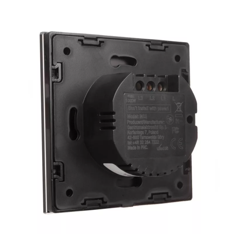 Intelligenter Wi‑Fi-Touch-Lichtschalter MACLEAN MCE715W — Touch-Bedienung, Wi‑Fi-Konnektivität