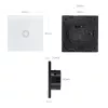Intelligenter Wi‑Fi-Touch-Lichtschalter MACLEAN MCE715W — Touch-Bedienung, Wi‑Fi-Konnektivität
