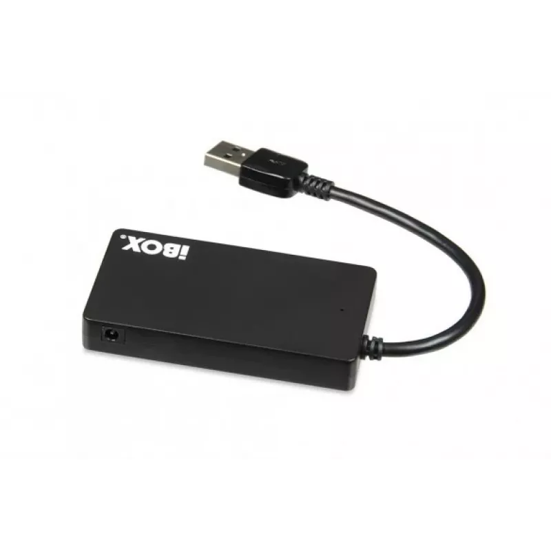 iBox IUH3F56 Interface-Hub USB 3.2 Gen 1 (3.1 Gen 1) Type-A 5000 Mbit/s Schwarz
