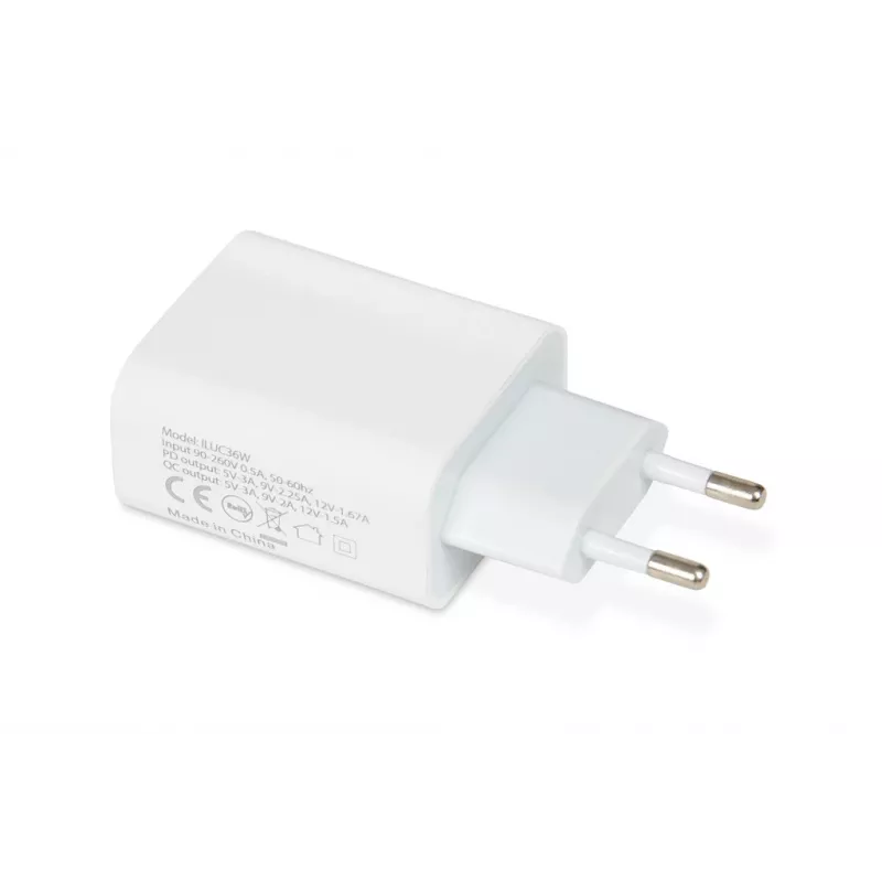Indoor-Ladegerät iBox C-36 Universal Weiß USB-Schnellladung