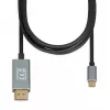 Videokabel-Adapter IBOX ITVCDP4K USB Type-C auf DisplayPort 1,8 m Schwarz
