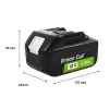Battery Grün Cell PTMA18V5 Lithium-Ion 5Ah 600g