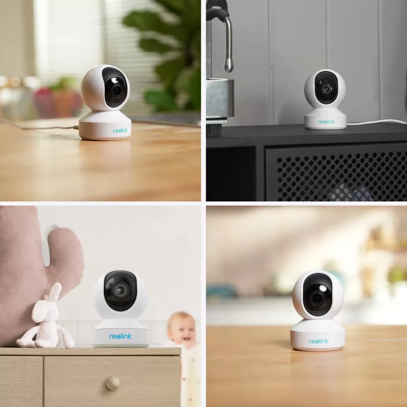Reolink | Super HD WiFi Kamera | E Series E340 | PTZ | 5 MP | 2.8-4mm/F2.0 | H.264 | Micro SD, Max. 512 GB
