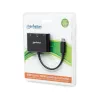Manhattan USB-C-Dock/Hub, Ports (x3): HDMI, USB-A und USB-C, 5 Gbit/s (USB 3.2 Gen1 alias USB 3.0), mit Power Delivery (60W) zum USB-C-Port (Hinweis: zusätzliches USB-C-Netzteil und USB-