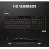 Tastatur K100 RGB Air Wireless Ultra Thin Cherry MX