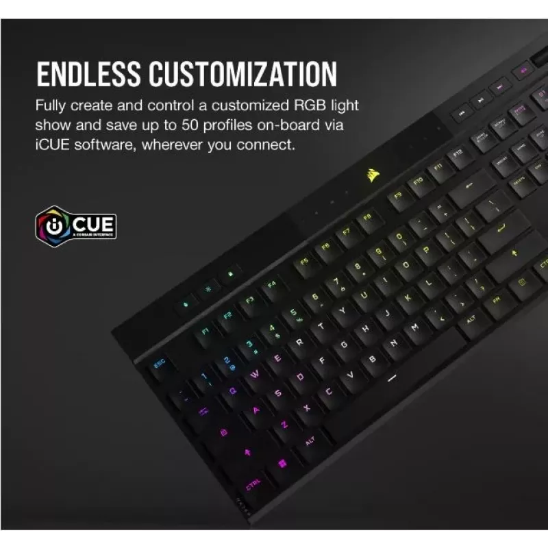 Tastatur K100 RGB Air Wireless Ultra Thin Cherry MX