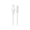 Netzkabel Gembird PC-184/2-W — 1,8 m, Typ-C-Stecker auf C8-Kupplung, weiß
