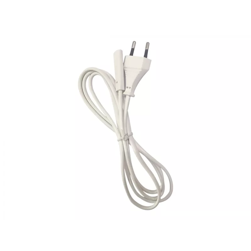 Netzkabel Gembird PC-184/2-W — 1,8 m, Typ-C-Stecker auf C8-Kupplung, weiß