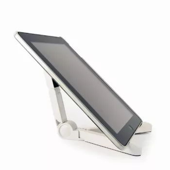 Laptopständer Gembird TA-TS-01/W — weißer Kunststoff, 178×25×25 mm, 0,091 kg
