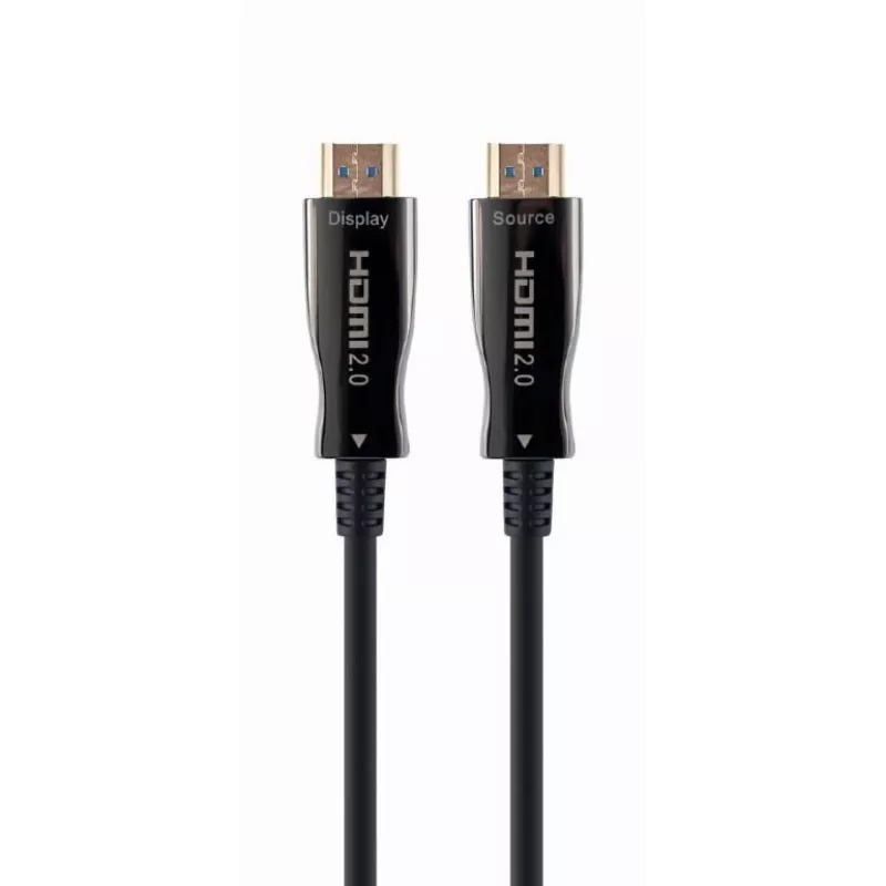 HDMI-Kabel Gembird CCBP-HDMI-AOC-50M-02 50 m, HDMI Typ A, HDMI 2.0, 18 Gbit/s, schwarz