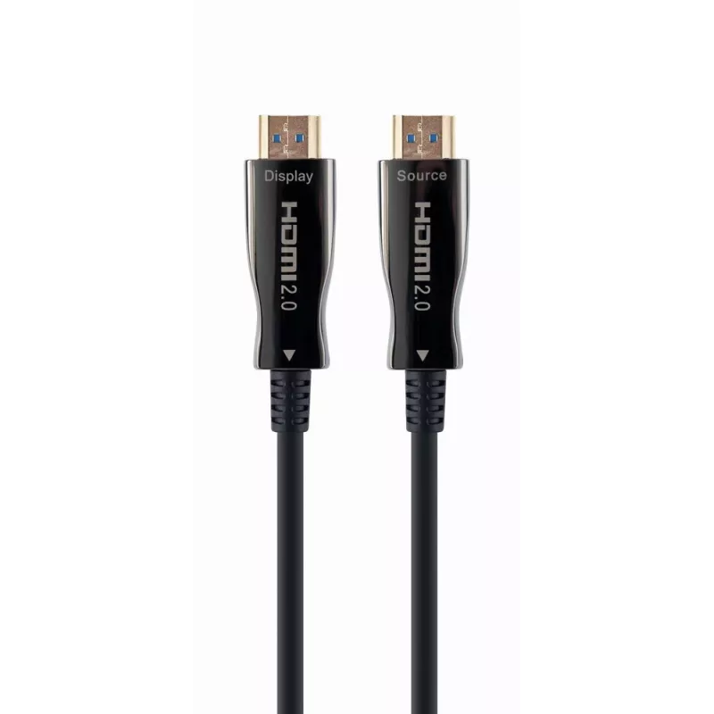 HDMI-Kabel Gembird CCBP-HDMI-AOC-50M-02 50 m, HDMI Typ A, HDMI 2.0, 18 Gbit/s, schwarz