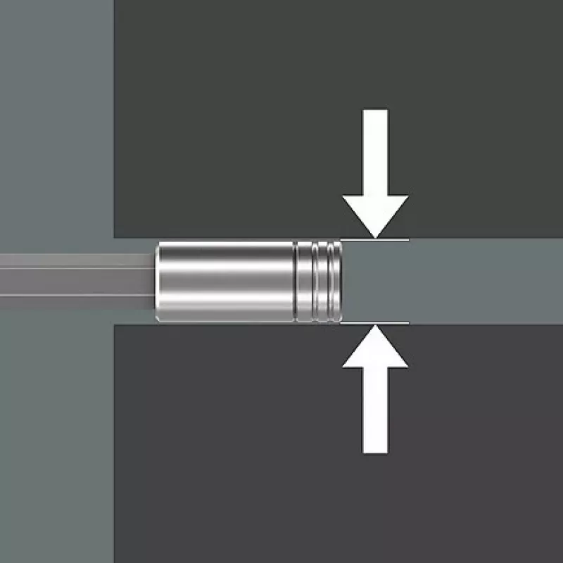 Wera Kraftform compact 27 XL SHK 1 Sanitär-Bit-Schraubendreher 1/4 300 mm (05136075001)