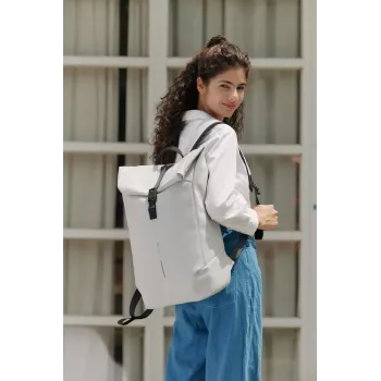Laptop-Rucksack XDDESIGN Urban Flap-Top P706.2613 — weiß, Flap-Top-Design, Diebstahlschutzfunktionen