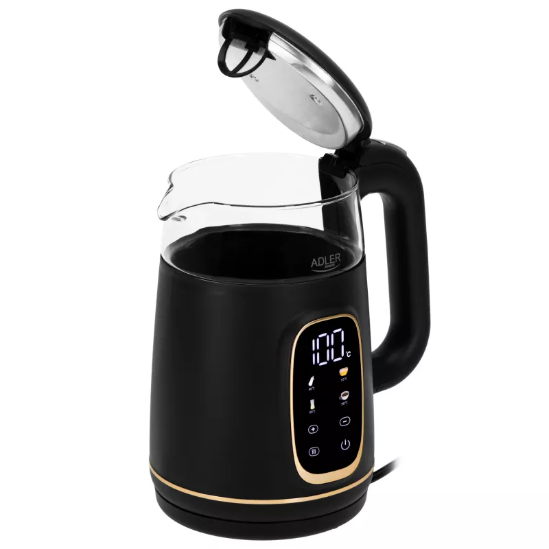 ADLER AD 1305 Wasserkocher schwarz-gold
