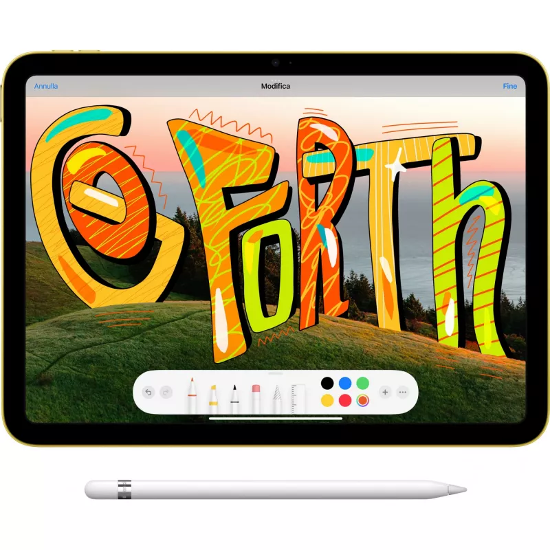 Apple iPad 10. Gen. 10,9 Zoll Wi‑Fi 64 GB – Silber, 27,7 cm (10,9), 2360 × 1640 Pixel, 64 GB, iPadOS 16, 477 g, Silber