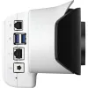 HP POLY POLY Studio X52 All‑In‑One Video Bar — 4K UHD, 30 fps, 95° Sichtfeld, 5-facher Digitalzoom, Wi‑Fi, Bluetooth, Android, Weiß