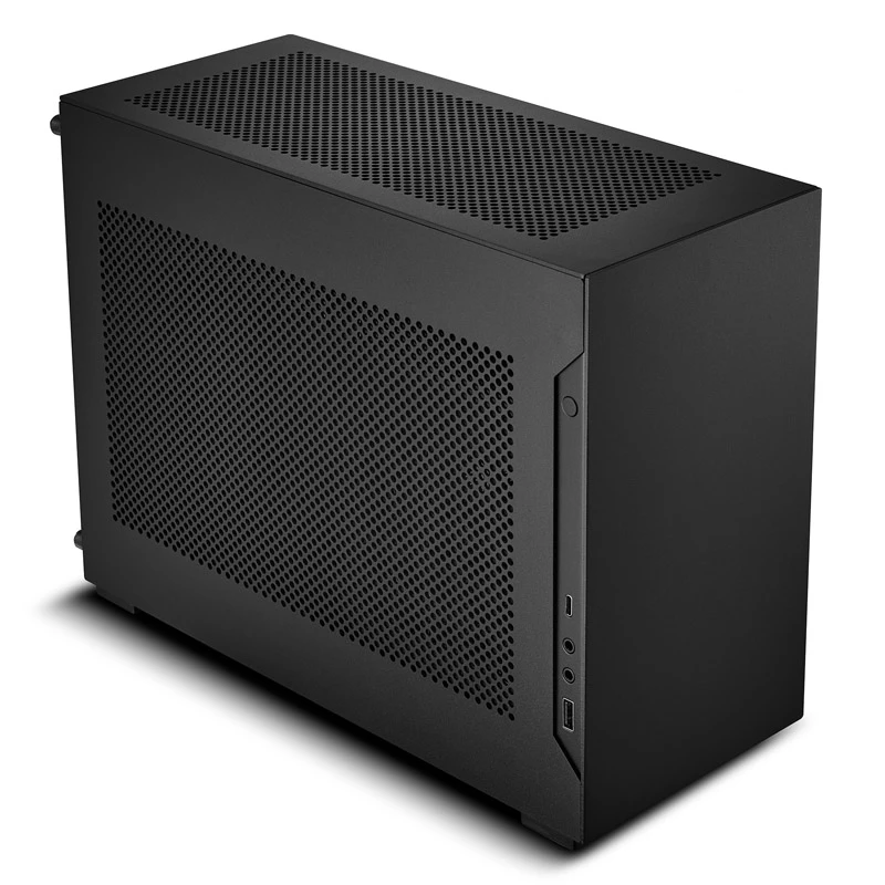 Lian Li A4-H2O X4 Mini-ITX-Gehäuse, PCIe 4.0 Riser-Kabel – Schwarz (A4-H2O X4) | ITwork