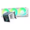 Flüssig-CPU-Kühler TRYX PANORAMA SE ARGB 360 mit 3D-AMOLED-Display, 360-mm-Radiator