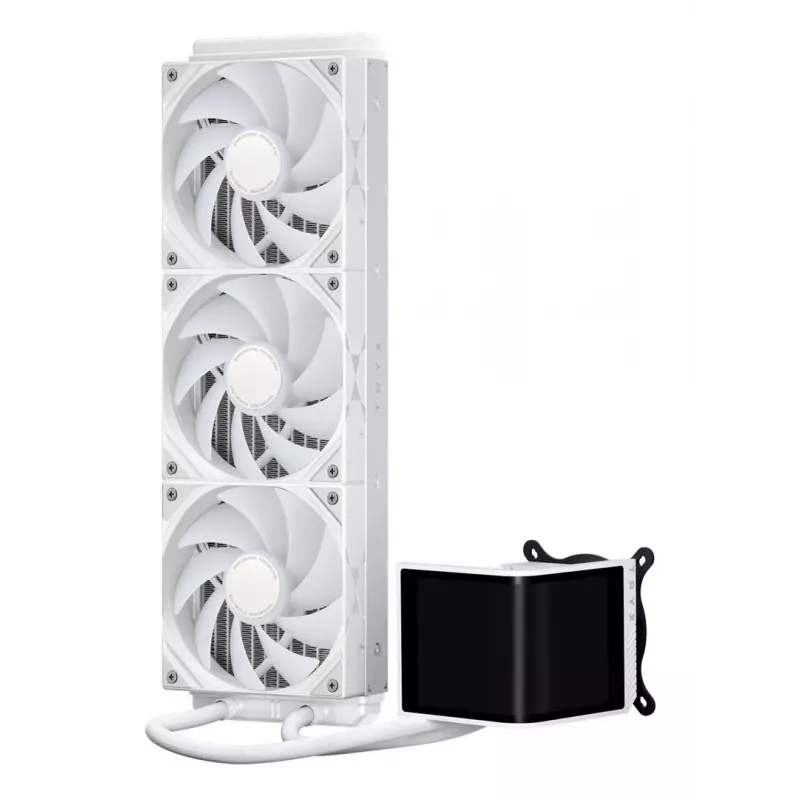 Flüssig-CPU-Kühler TRYX PANORAMA SE ARGB 360 mit 3D-AMOLED-Display, 360-mm-Radiator