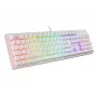 Mechanische Gaming-Tastatur Genesis Thor 303 mit braunen Switches und RGB-Hintergrundbeleuchtung