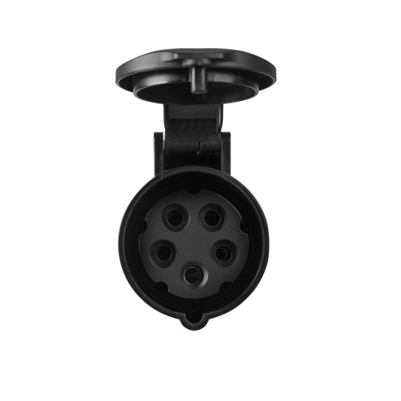 Ladekabel für Elektrofahrzeuge Grün Cell EVAK01, Typ 1 auf Schuko, 16 A, 230–400 V, 0,4 m, schwarz