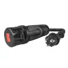 Ladekabel für Elektrofahrzeuge Grün Cell EVAK01, Typ 1 auf Schuko, 16 A, 230–400 V, 0,4 m, schwarz