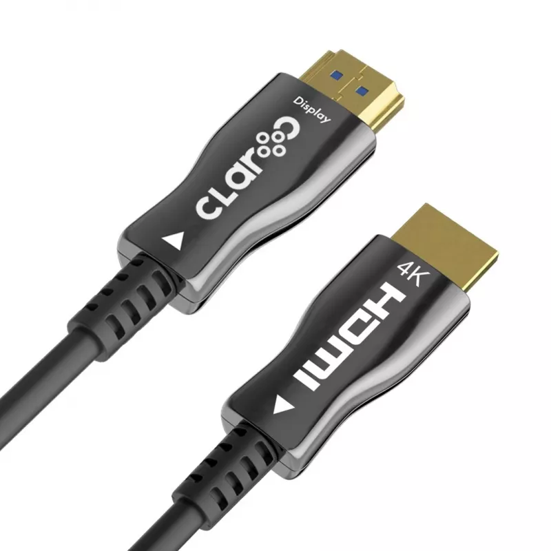 Claroc FEN-HDMI-20-100M optisches HDMI-Kabel AOC 2.0, 4K, 100 m
