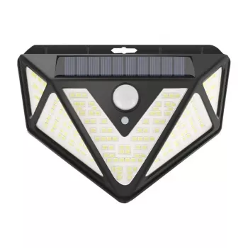 Solar-Außenleuchte Superfire FF6-B 33W 220lm – wandmontierte LED-Beleuchtung, IP-zertifiziert