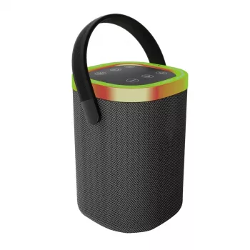 Tragbarer Lautsprecher GEMBIRD SPK-BT-LED-06, Bluetooth, integrierte LED, wiederaufladbarer Akku
