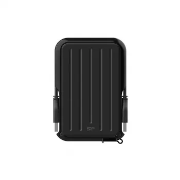 Externe Festplatte Silicon Power A66 2TB USB 3.2 Gen 1 (USB-A) Schwarz, Bus-powered, Wasserresistent
