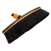 Fiskars 1001416 Besen Kunststoff Schwarz, Orange