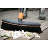 Fiskars 1001416 Besen Kunststoff Schwarz, Orange