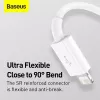 USB-Kabel Baseus Superior USB 2.0 1,5 m USB A USB C/Micro USB A/Lightning Weiß